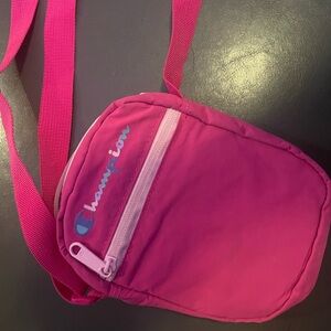 Hot pink champion x-small body purse